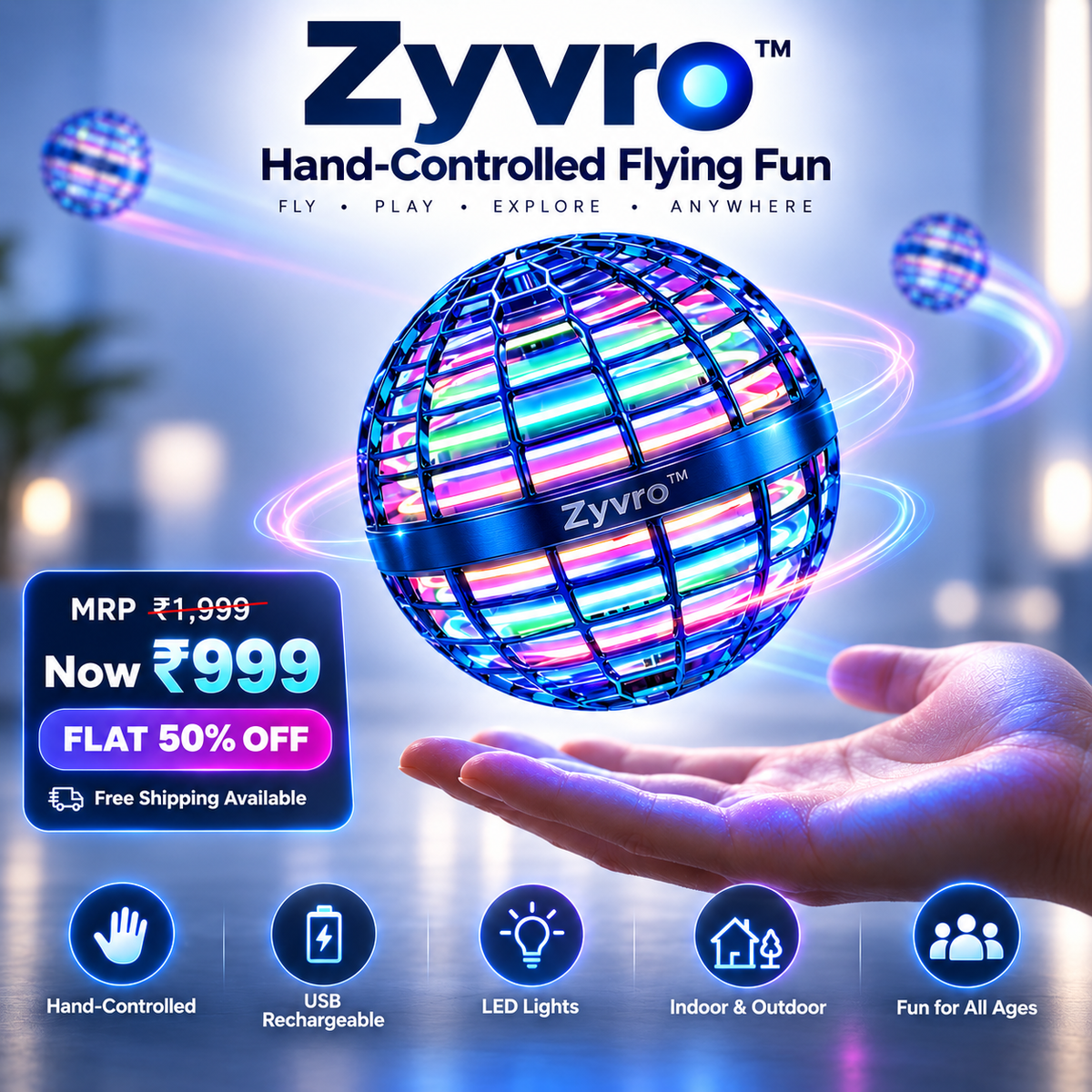 Zyvro™ - The flying fun everyone wants to try